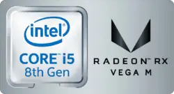 8th gen core i5 with radeon logo (2018).png
