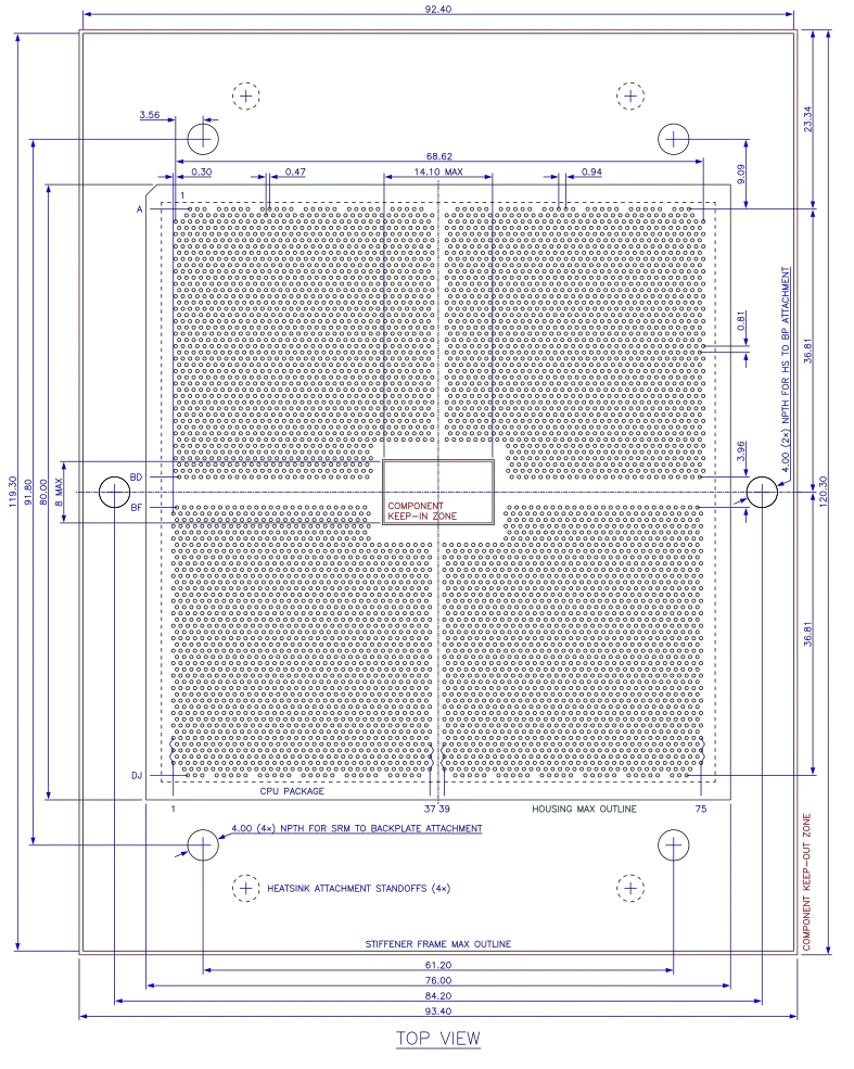 Socket SP5 PCB layout.svg