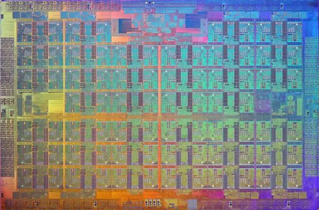 intel xeon phi knightslanding die shot .jpeg