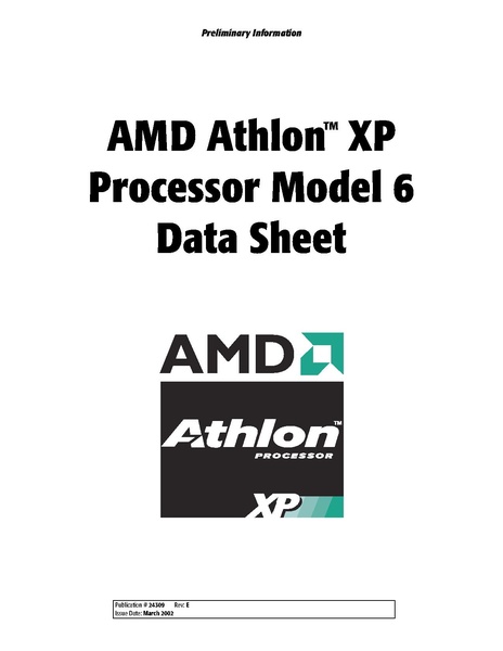 File:AMD Athlon XP Processor Model 6 Data Sheet.pdf