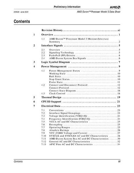 File:AMD Duron Processor Model 3 Data Sheet (June, 2001).pdf