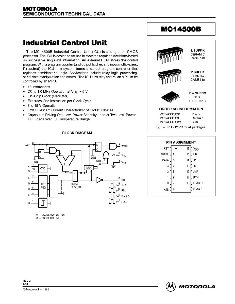 File:MC14500B Datasheet.pdf - WikiChip