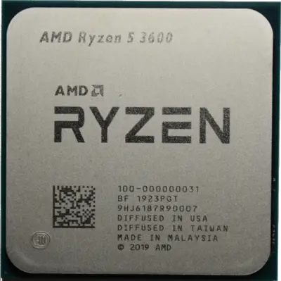 Обновление процессора amd ryzen 5 3600