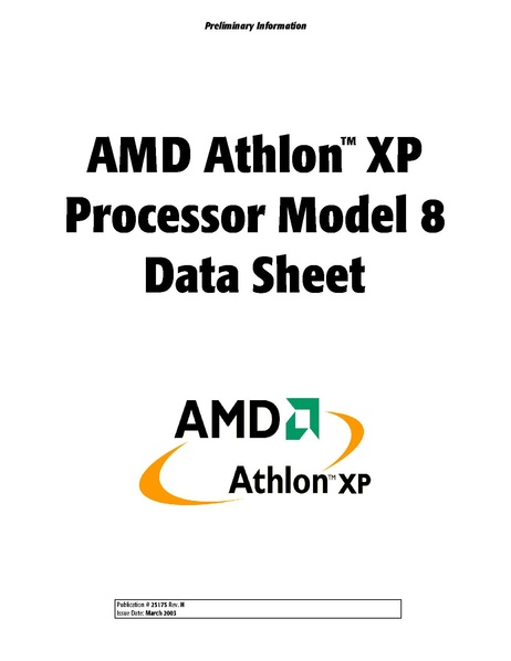 File:AMD Athlon XP Processor Model 8 Data Sheet.pdf