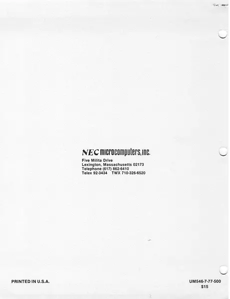 File:µCOM-43 SINGLE CHIP MICROCOMPUTER USERS MANUAL.pdf