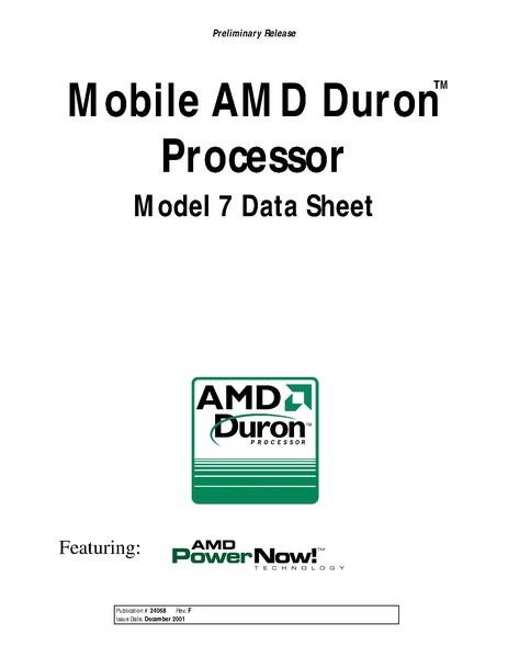 File:Mobile AMD Duron Processor Model 7 Data Sheet (December, 2001).pdf