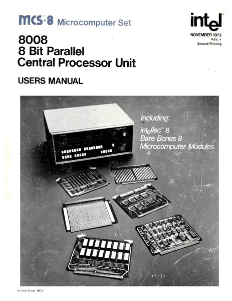 File:MCS-8 User Manual (Rev 4) (Nov 1973).pdf - WikiChip
